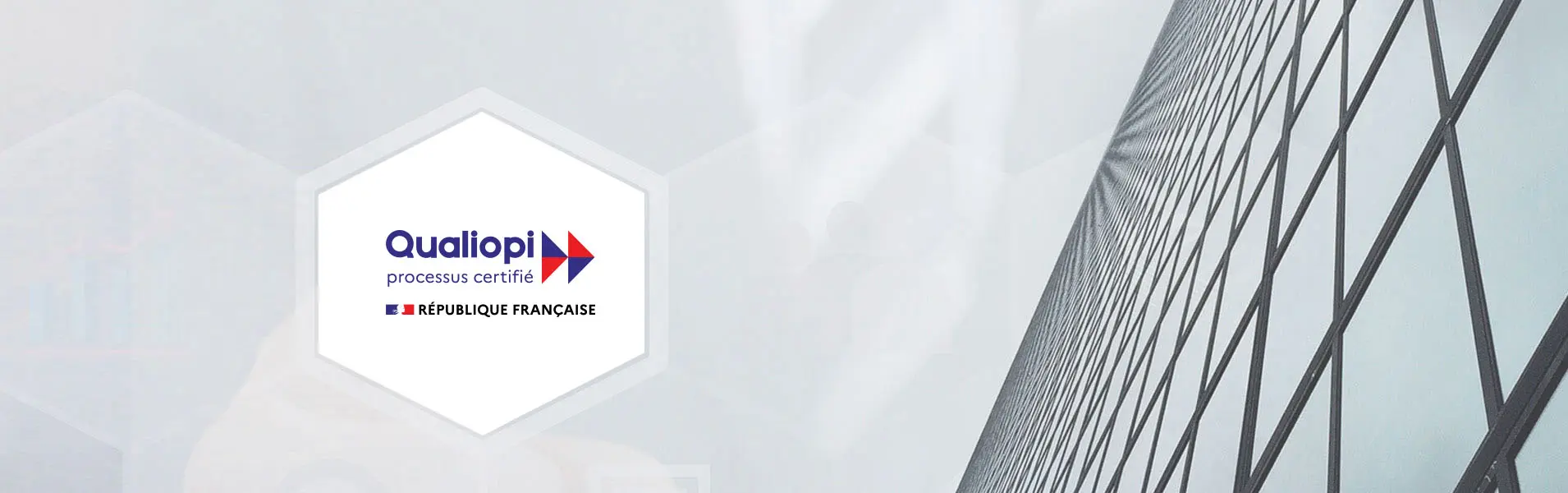 Bannière logo Qualiopi